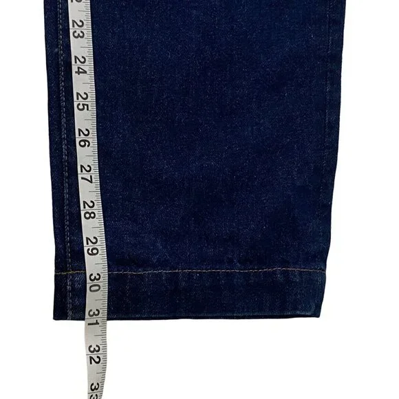 Madewell Dark Blue Straight Leg Jeans - Picture 12 of 13